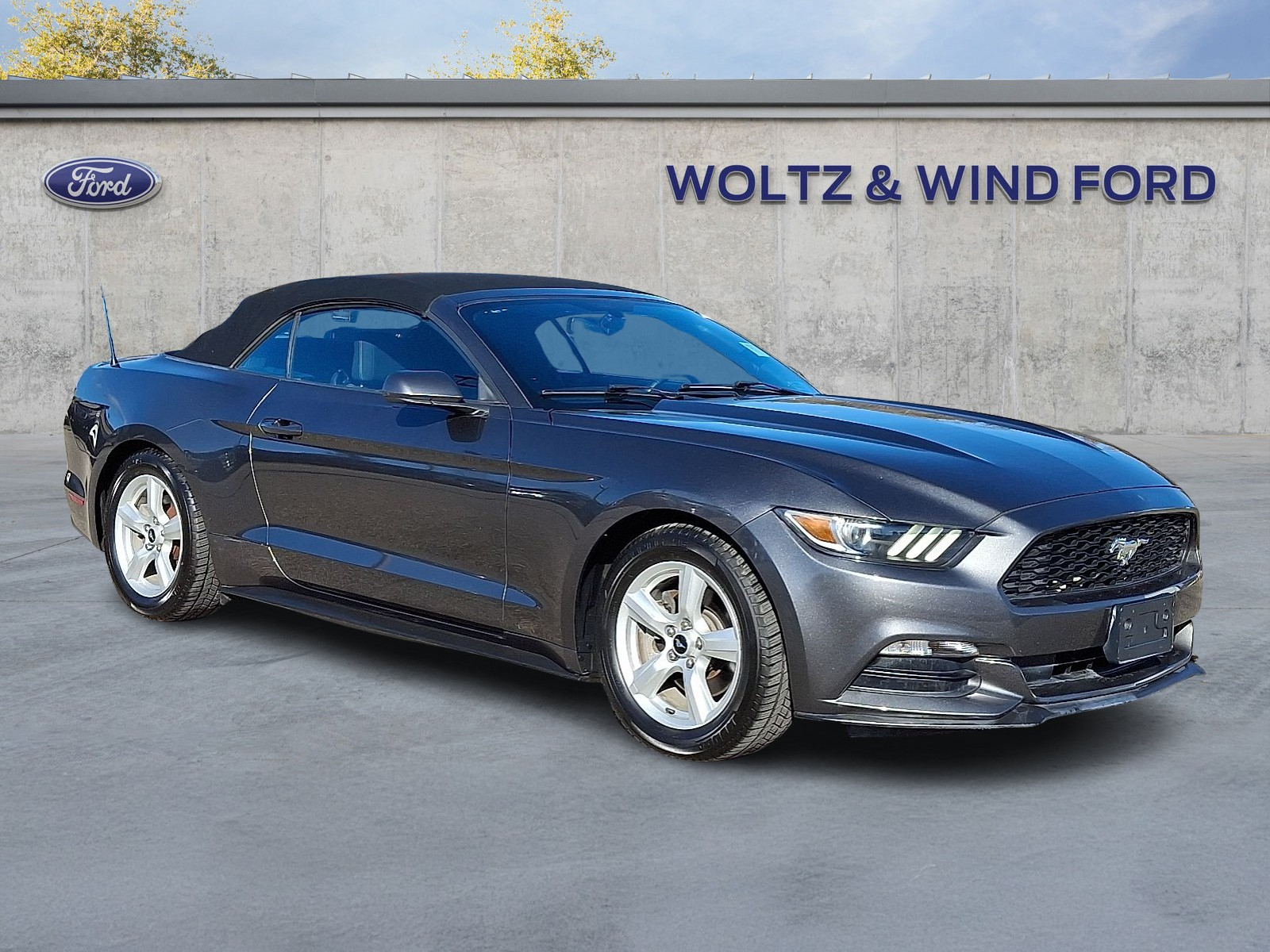 Used 2017 Ford Mustang V6 with VIN 1FATP8EM7H5224826 for sale in Heidelberg, PA