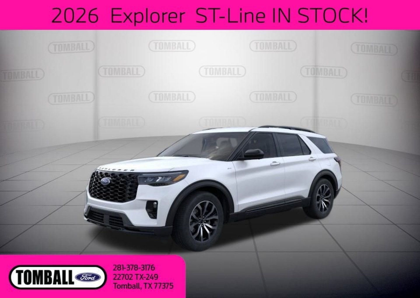 2026 Ford Explorer ST-LINE's photo
