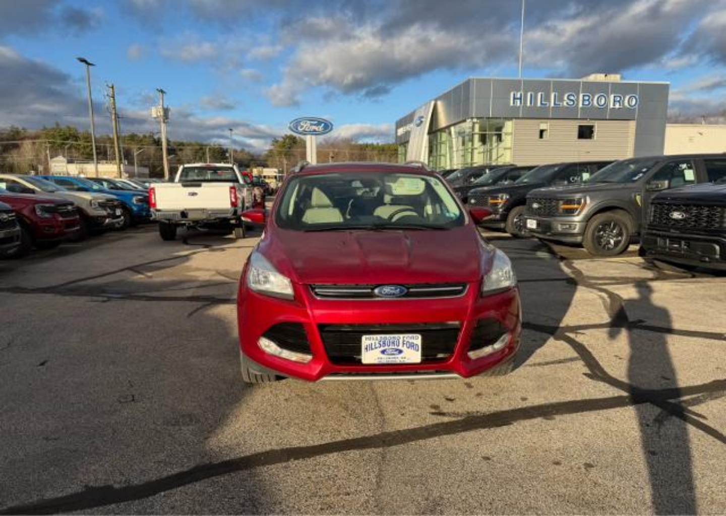 Used 2015 Ford Escape Titanium with VIN 1FMCU9J91FUA01996 for sale in Hillsborough, NH