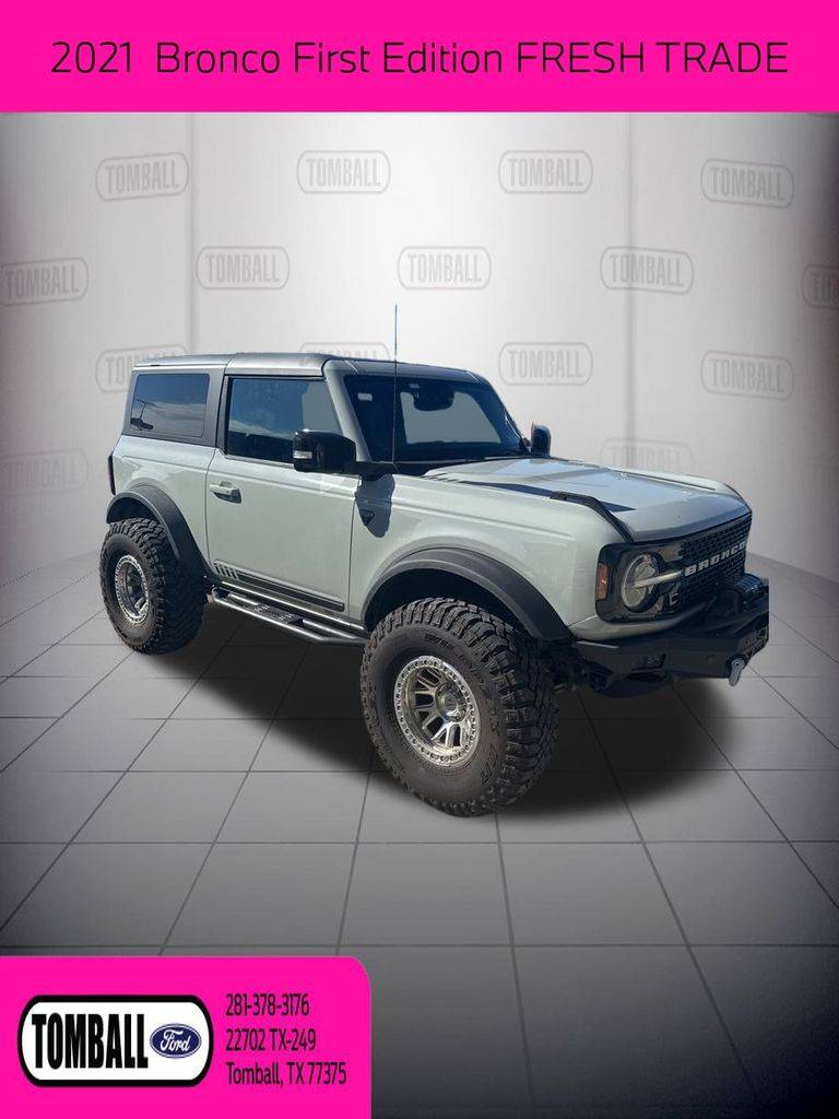 2021 Ford Bronco First Edition