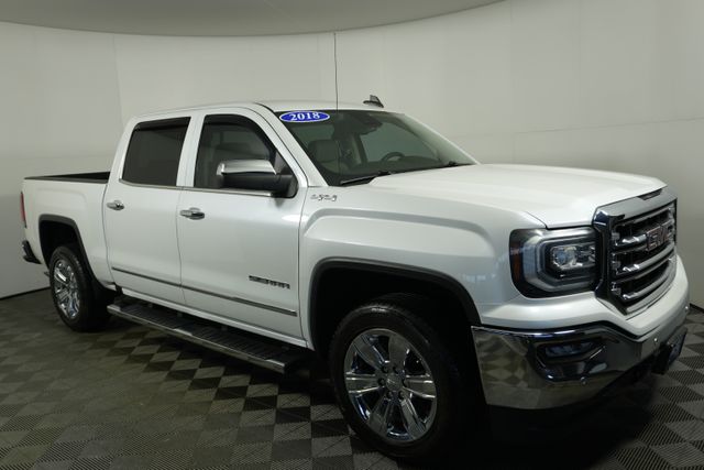 Used 2018 GMC Sierra 1500 SLT with VIN 3GTU2NEC3JG553816 for sale in Kansas City