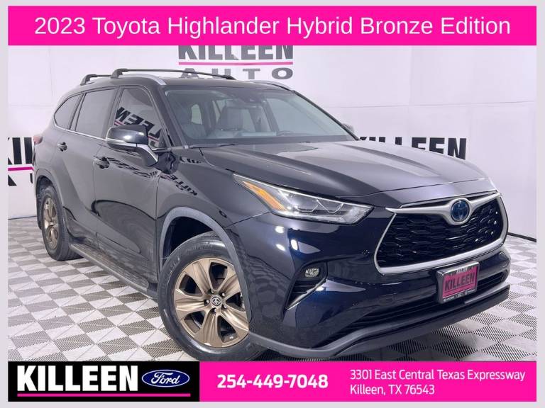 2023 Toyota Highlander Hybrid Bronze Edition