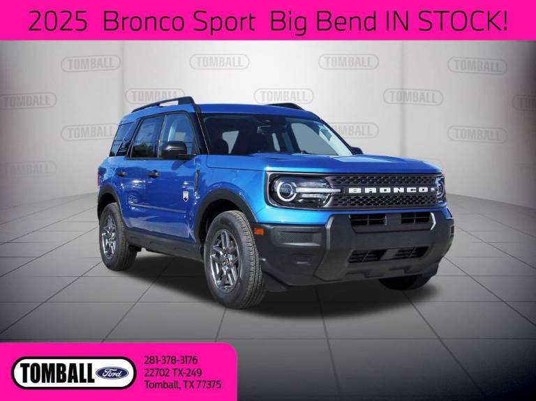 2025 Ford Bronco Sport BIG Bend