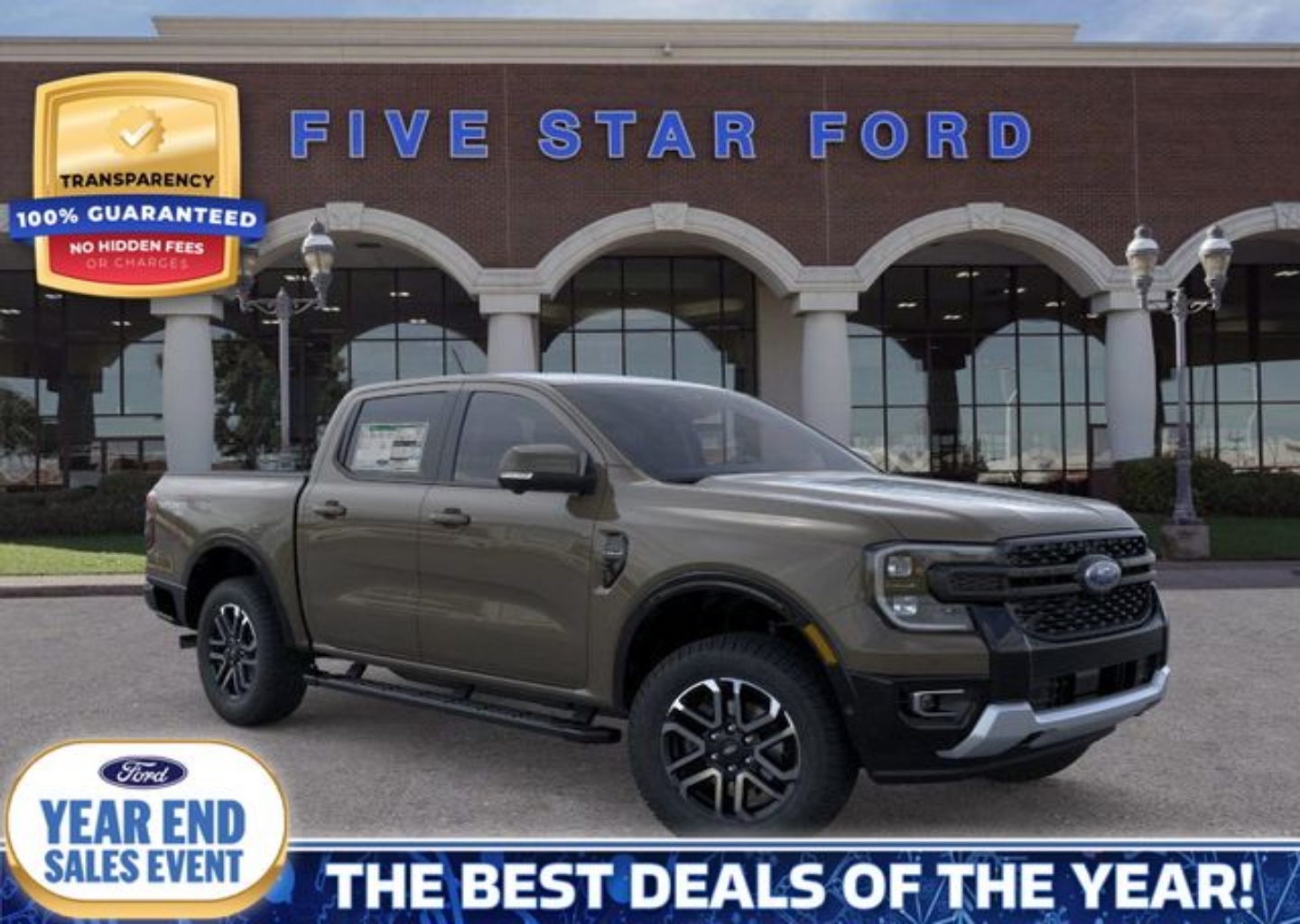 2025 Ford Ranger Lariat's photo