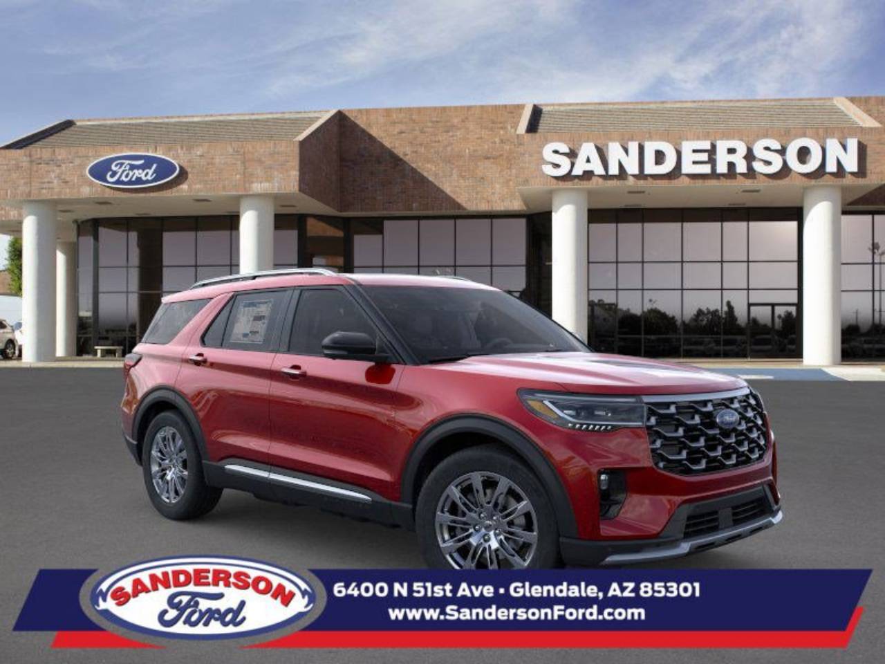 2026 Ford Explorer Platinum's photo