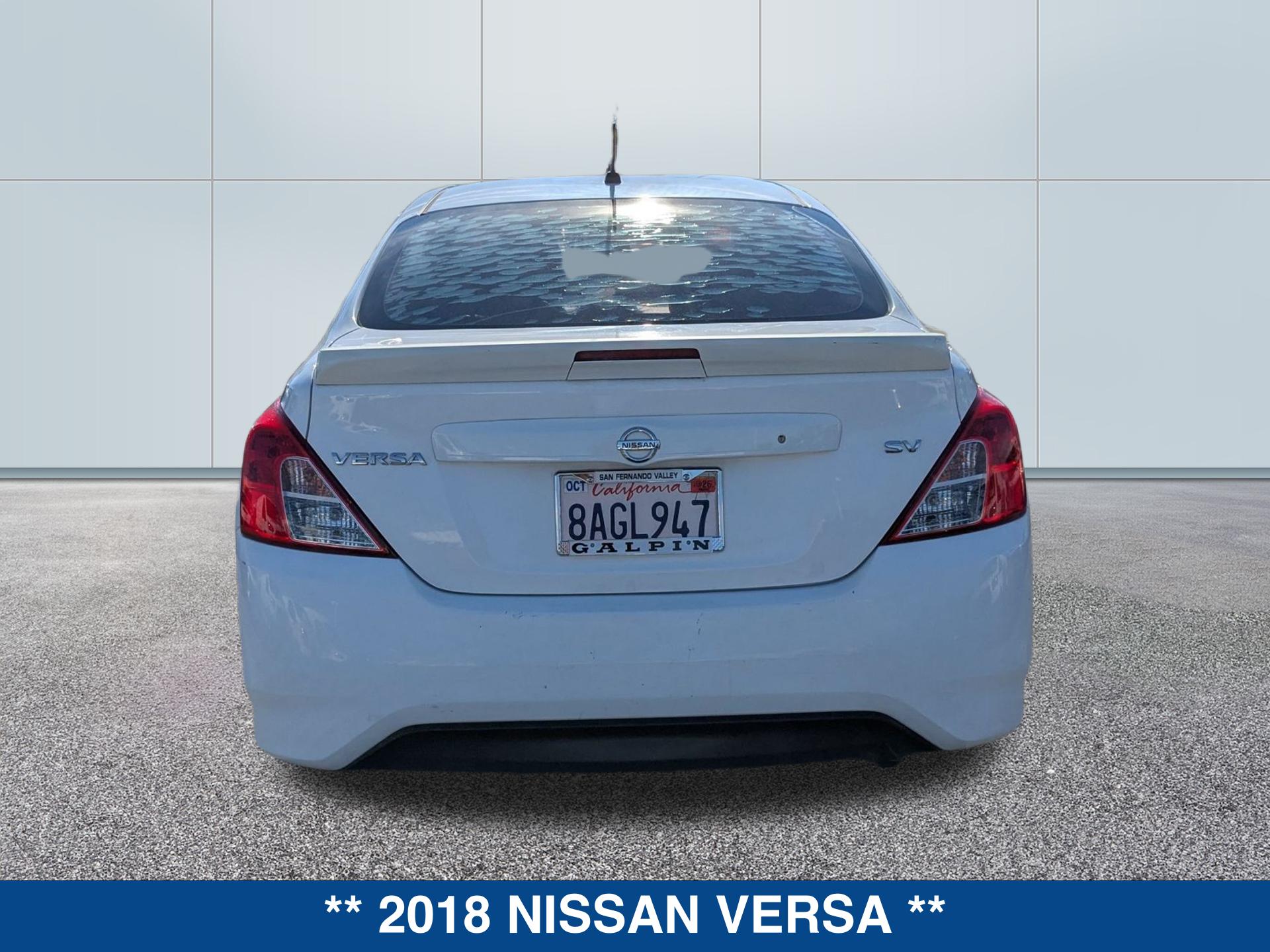 2018 Nissan Versa 1.6 SV photo 4