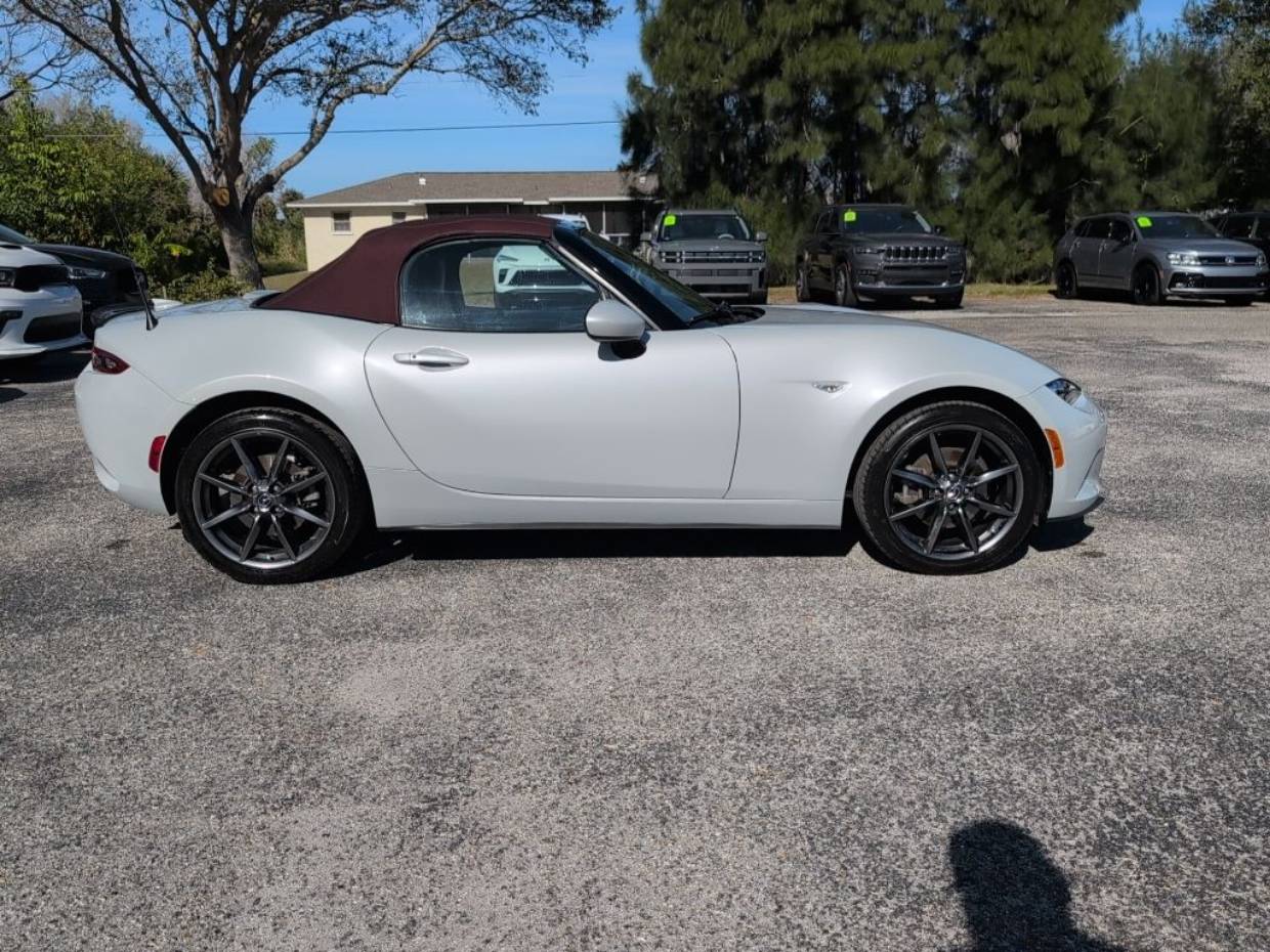 Certified 2018 Mazda MX-5 Miata Grand Touring with VIN JM1NDAD76J0202673 for sale in Englewood, FL
