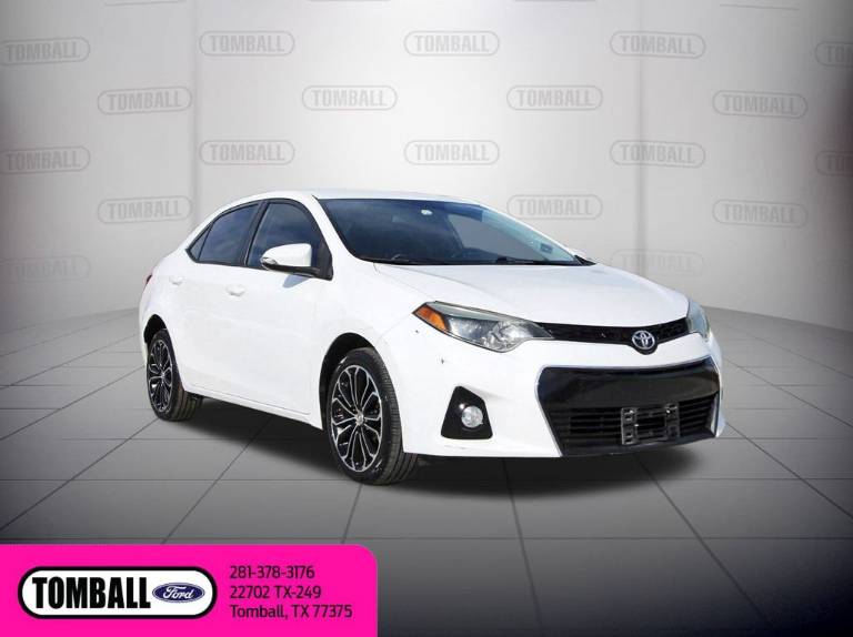 2016 Toyota Corolla S