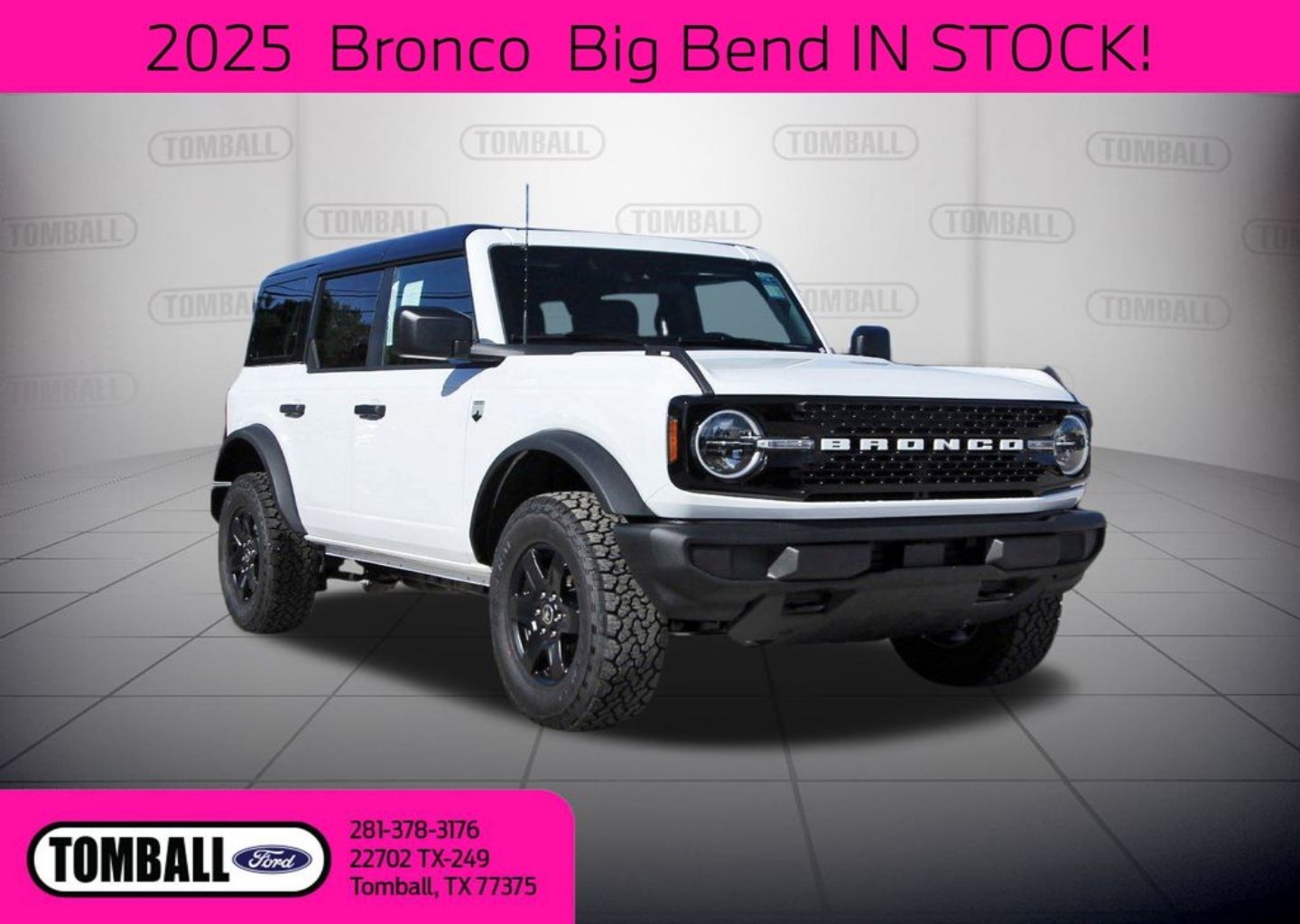 2025 Ford Bronco 4-Door Big Bend's photo