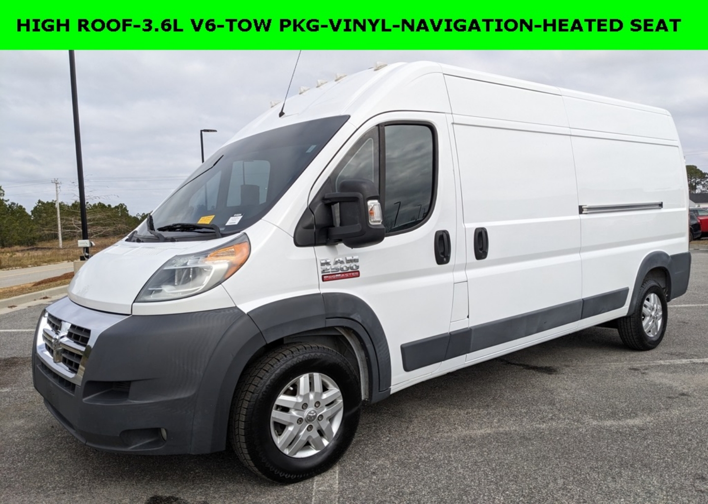 2017 RAM ProMaster Cargo Van