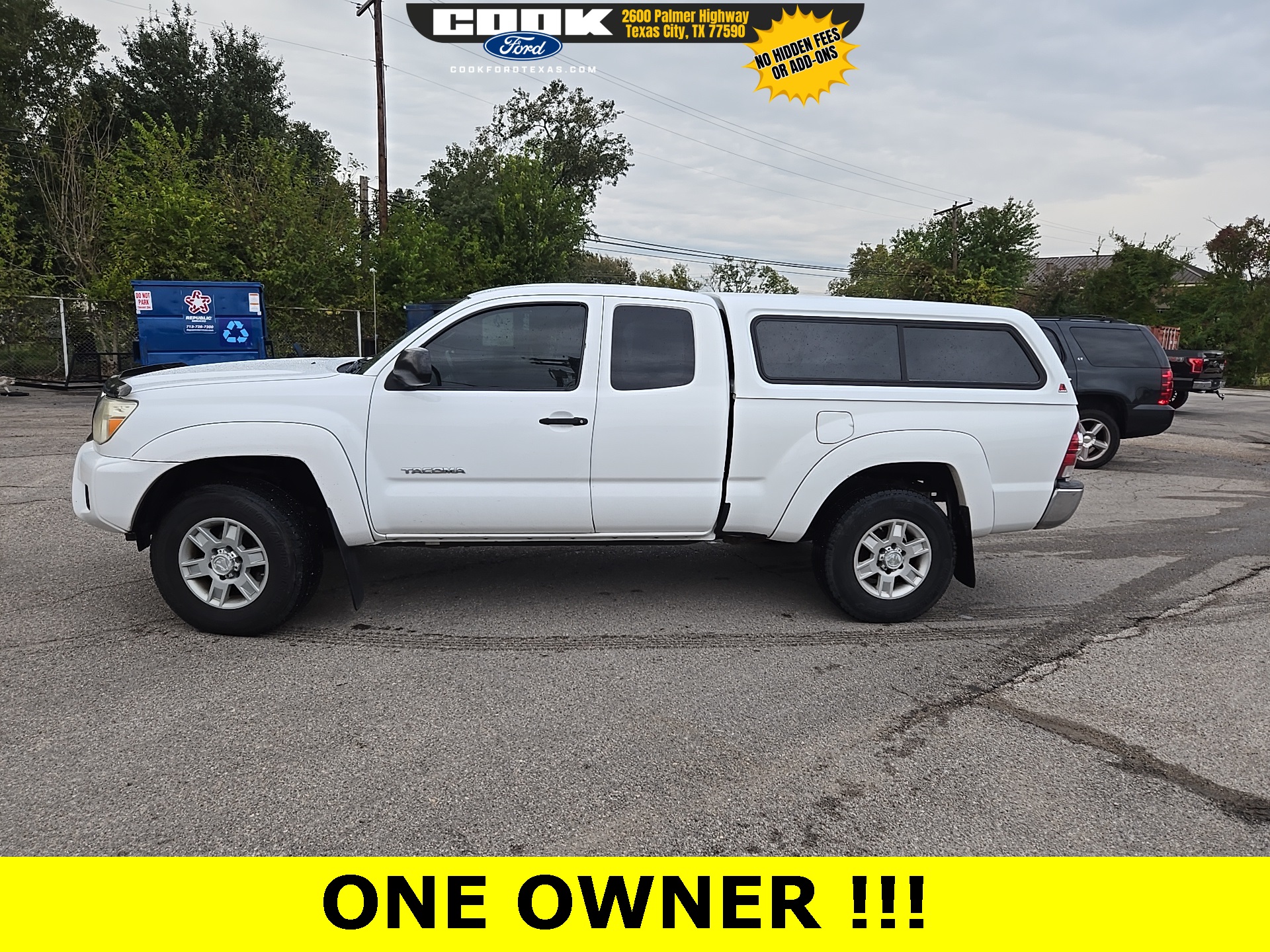 Used 2013 Toyota Tacoma PreRunner with VIN 5TFTU4GN0DX035113 for sale in Texas City, TX