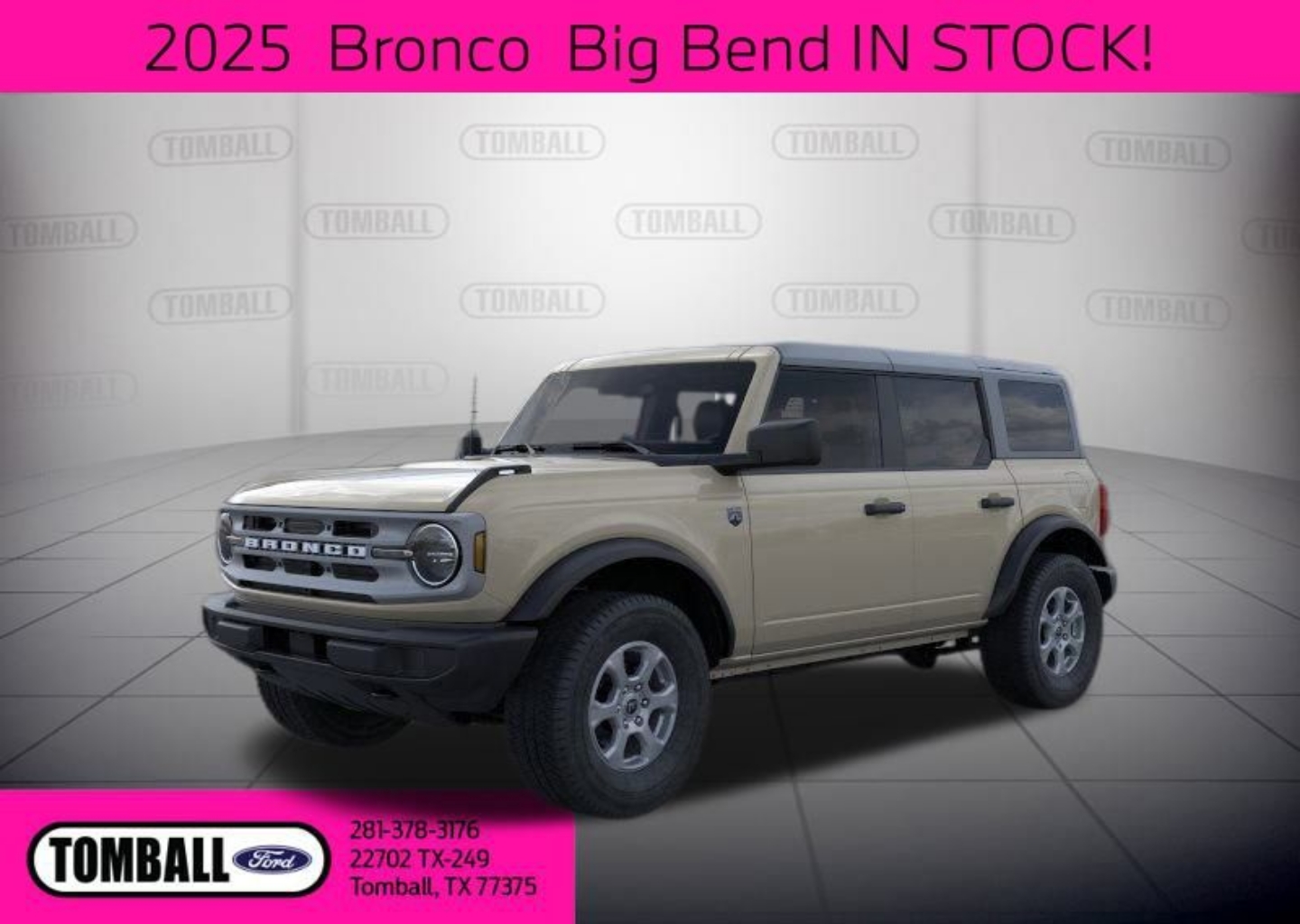2025 Ford Bronco 4-Door Big Bend's photo