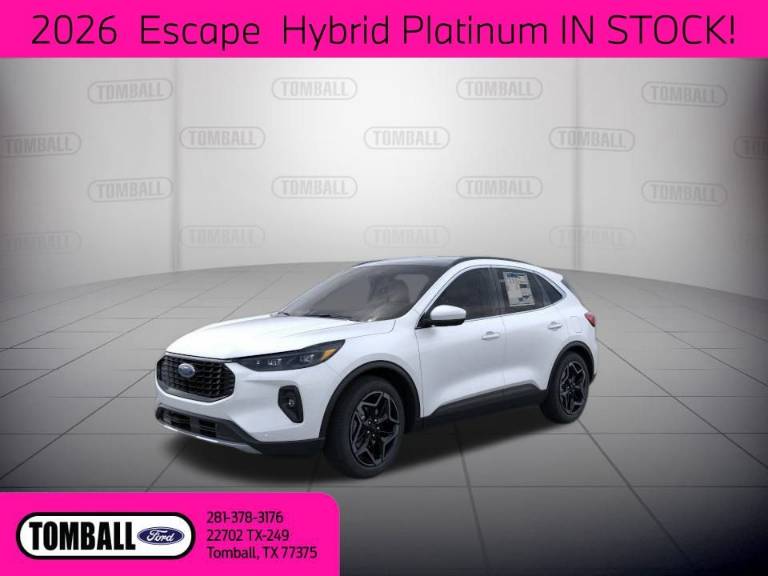 2026 Ford Escape Hybrid Platinum