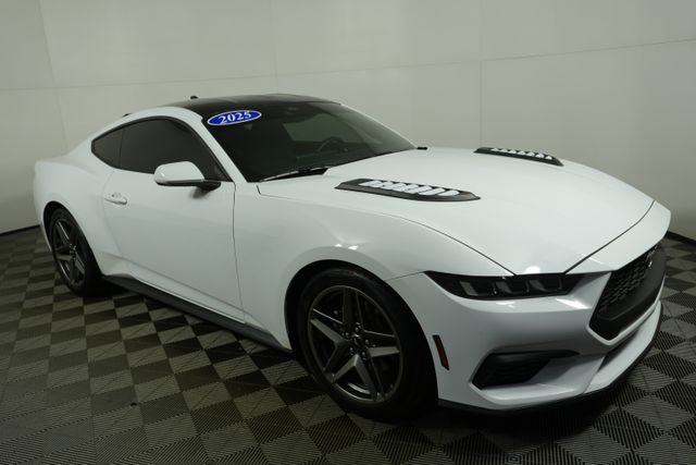 Used 2025 Ford Mustang EcoBoost with VIN 1FA6P8TH5S5104002 for sale in Kansas City
