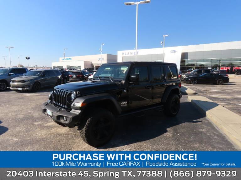 2019 Jeep Wrangler Unlimited Sport S 4X4
