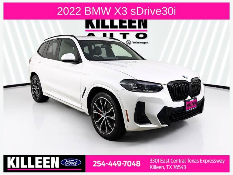 2022 BMW X3 sDrive30i