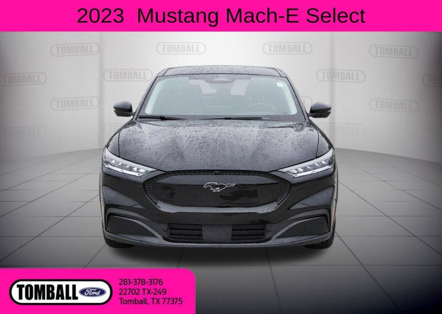 Used 2023 Ford Mustang Mach-E Select RWD with VIN 3FMTK1R49PMA64351 for sale in Tomball, TX