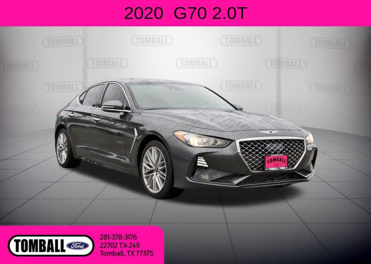 2020 GENESIS G70 Standard's photo
