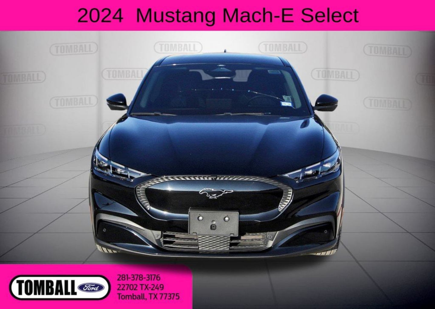 Used 2024 Ford Mustang Mach-E Select RWD with VIN 3FMTK1R47RMA10646 for sale in Tomball, TX