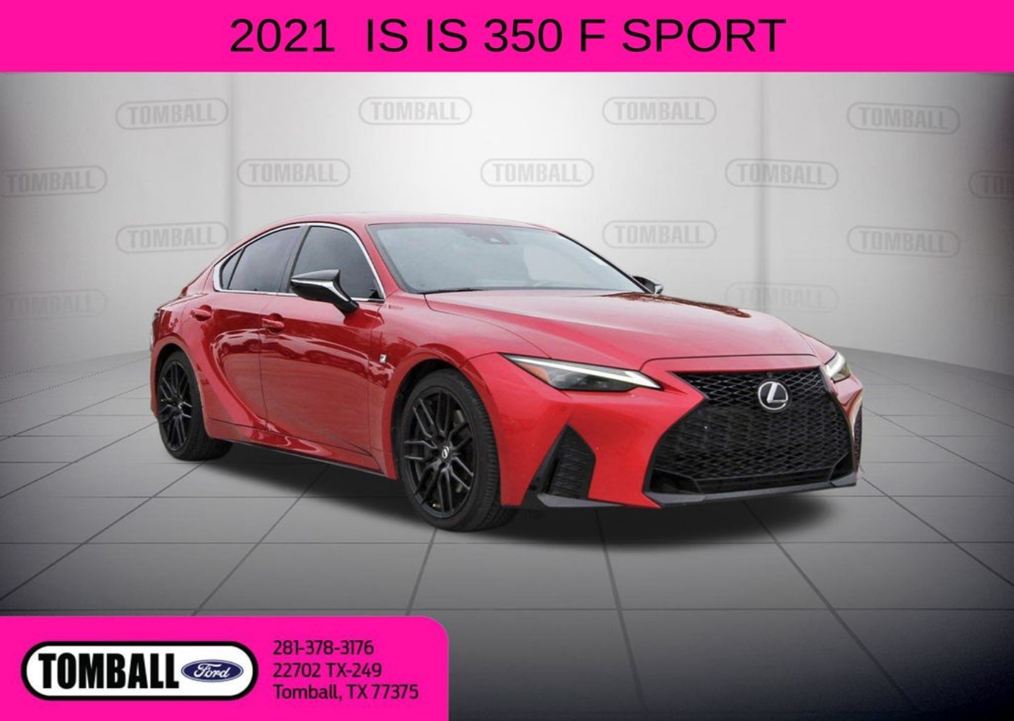 2021 Lexus IS 350 F SPORT's photo