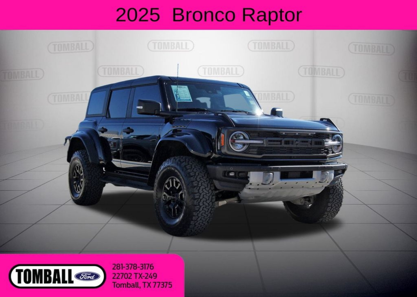 2025 Ford Bronco 4-Door Raptor's photo