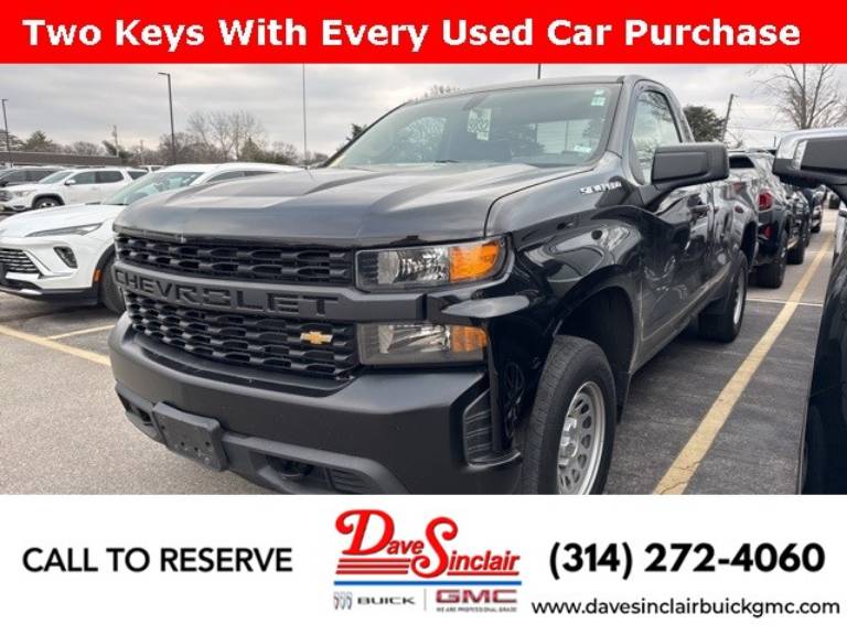 2020 Chevrolet Silverado 1500 4WD Work Truck Reg Cab