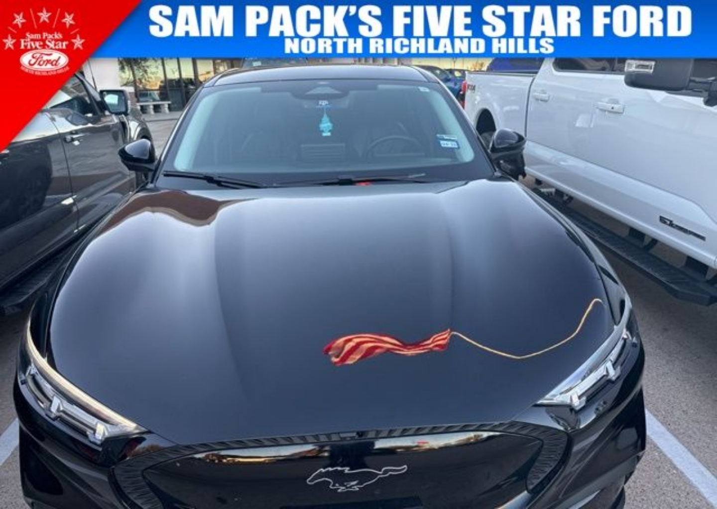 Certified 2023 Ford Mustang Mach-E Select RWD with VIN 3FMTK1RM9PMA36193 for sale in North Richland Hills, TX