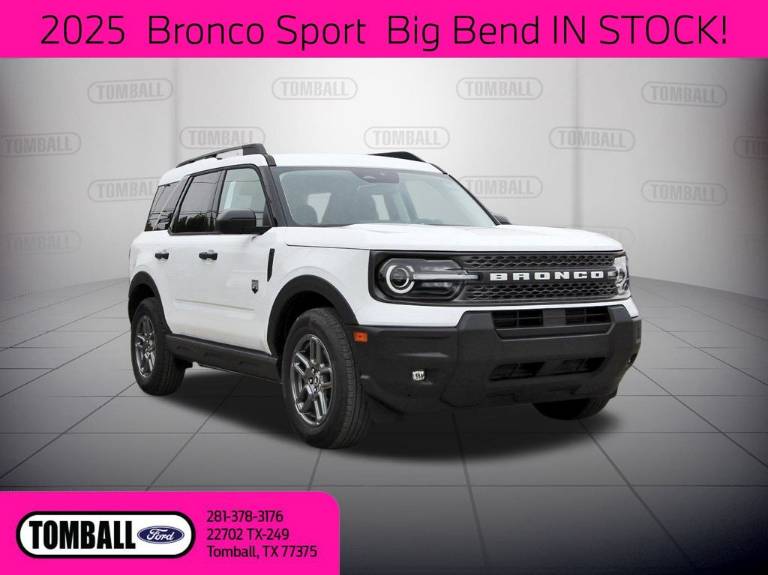 2025 Ford Bronco Sport BIG Bend