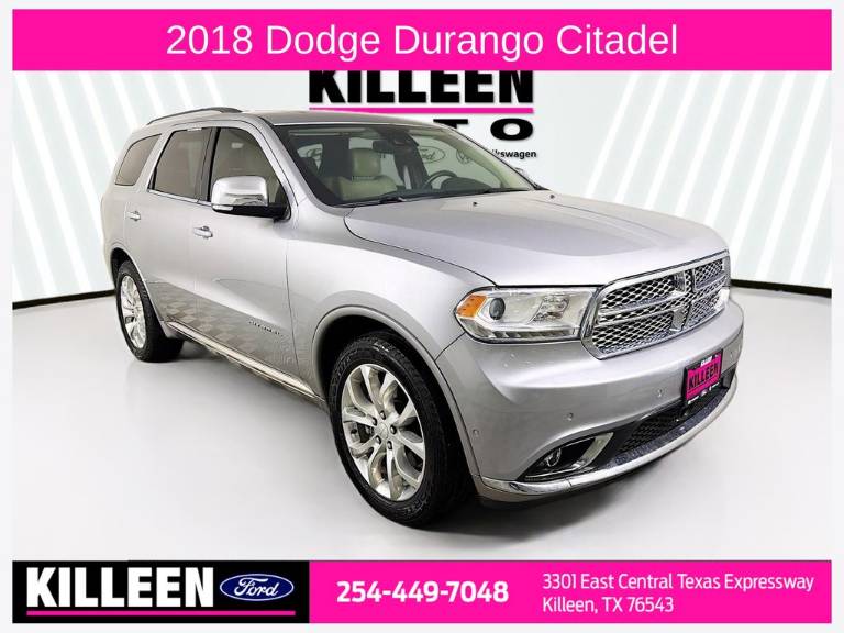 2018 Dodge Durango Citadel