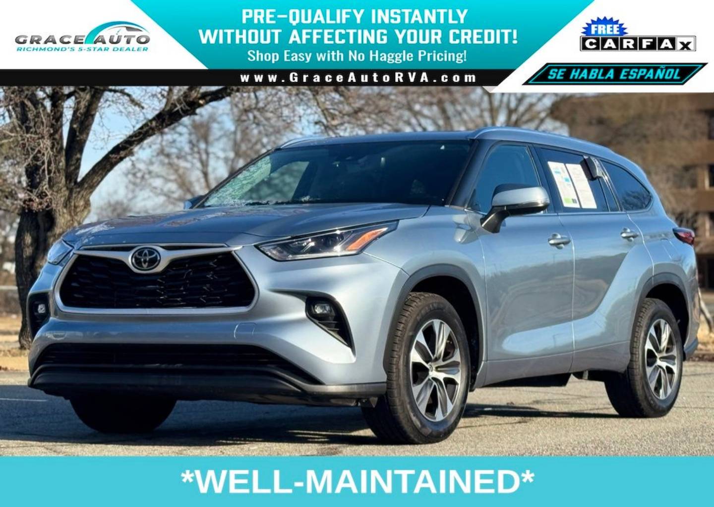 2021 Toyota Highlander XLE's photo