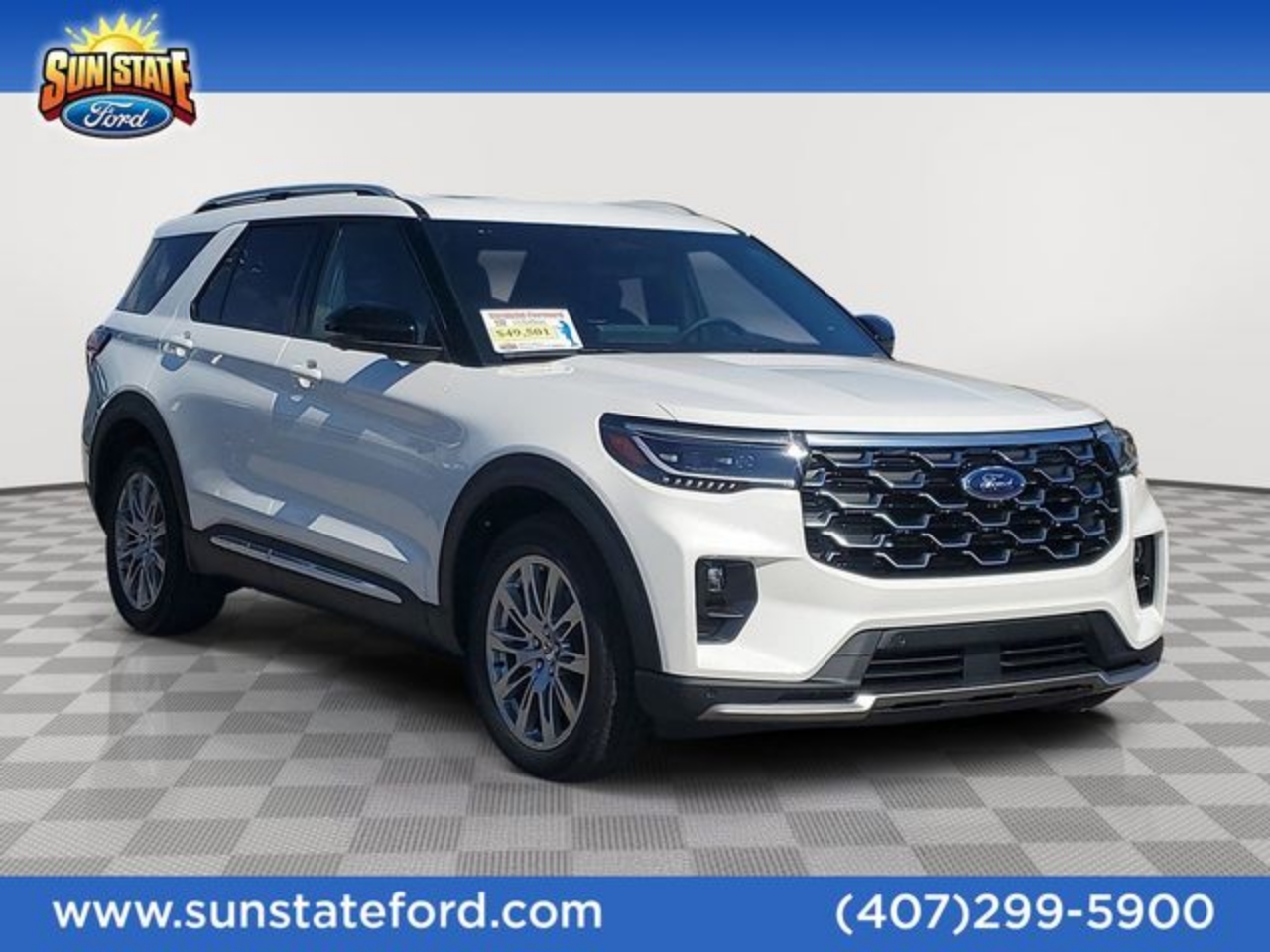 2025 Ford Explorer Platinum's photo