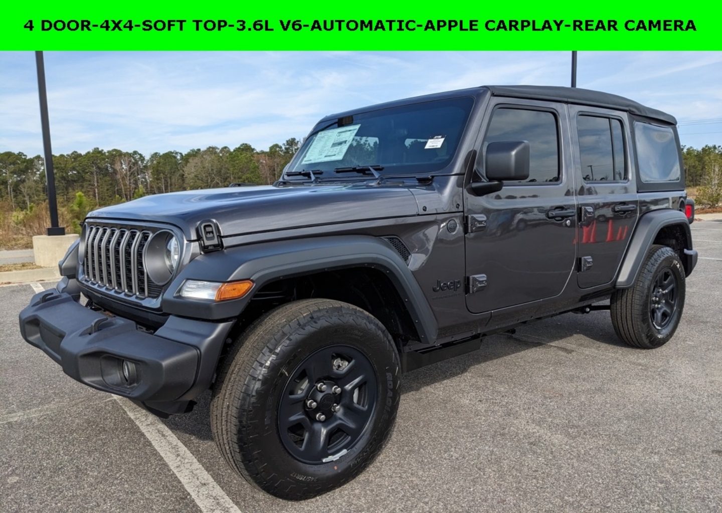 2026 Jeep Wrangler 4-Door Sport's photo