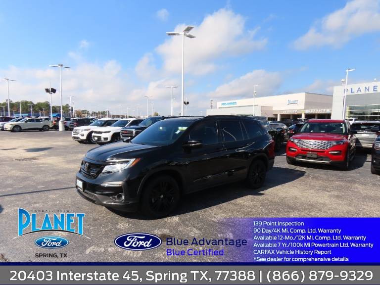 2022 Honda Pilot Black Edition AWD