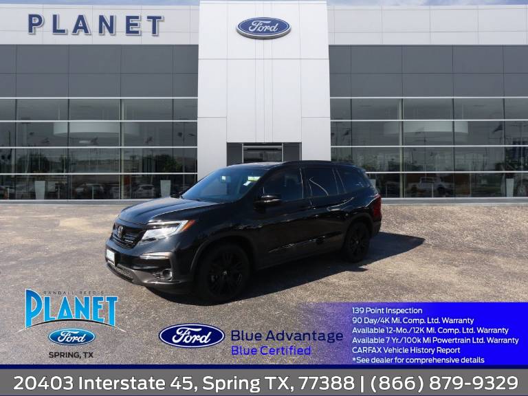 2022 Honda Pilot Black Edition AWD