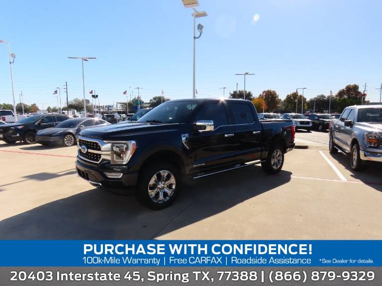 2021 Ford F-150 Platinum 4WD SuperCrew 5.5' Box