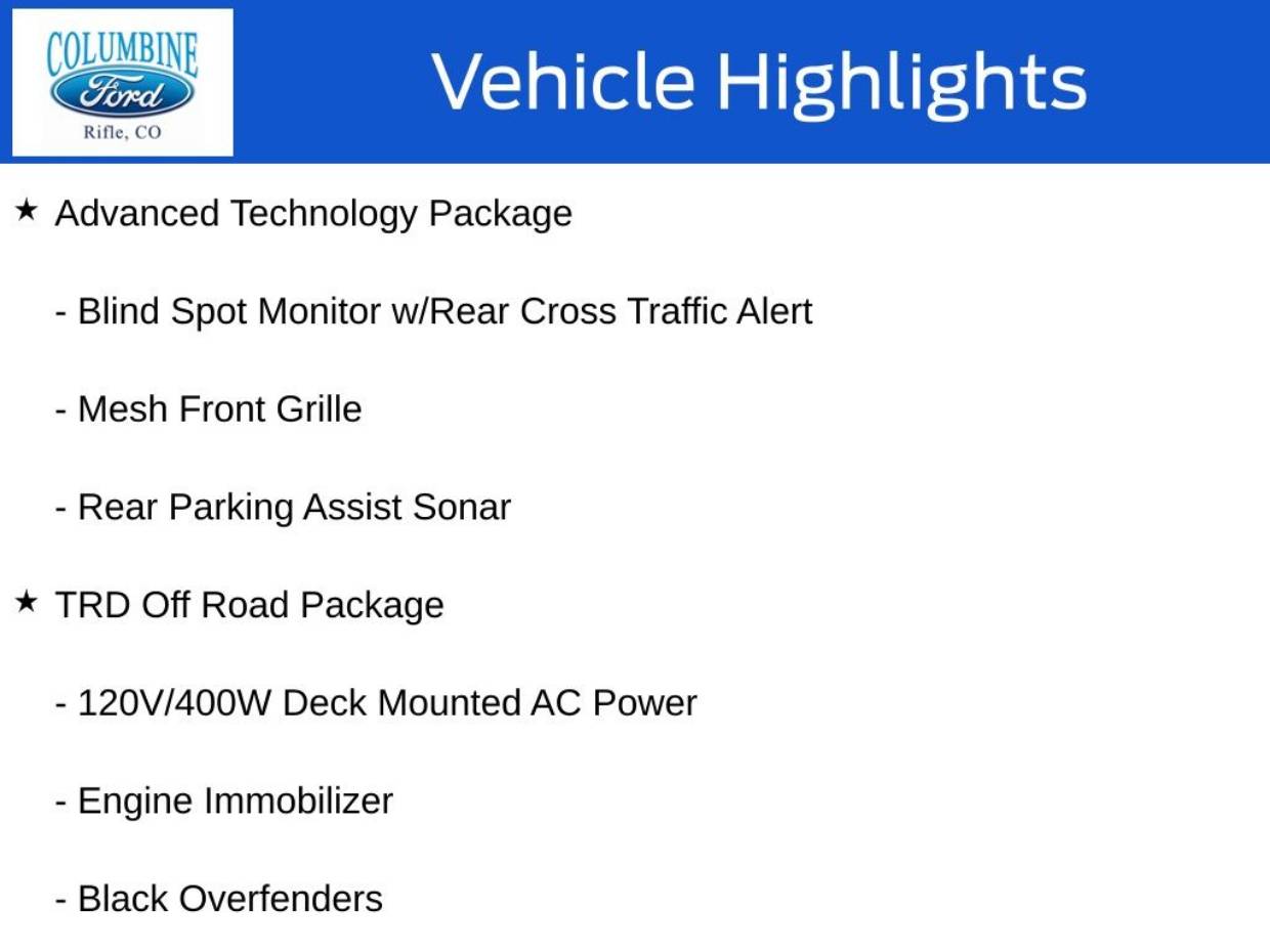 2020 Toyota Tacoma TRD Off Road's photo