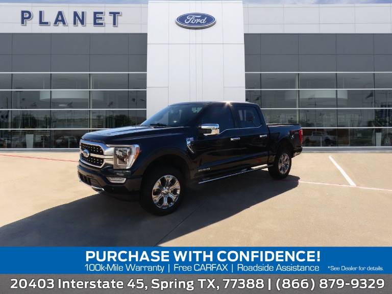 2021 Ford F-150 Platinum 4WD SuperCrew 5.5' Box