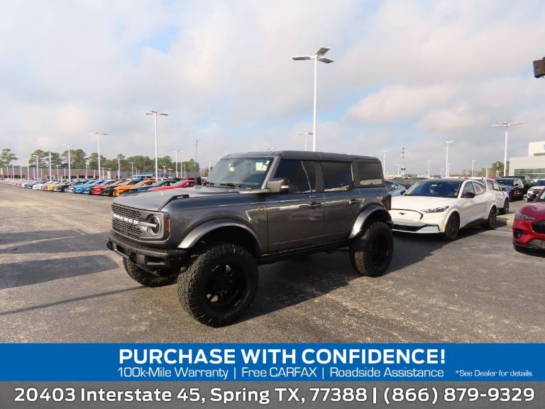 2022 Ford Bronco Badlands 4 Door Advanced 4X4
