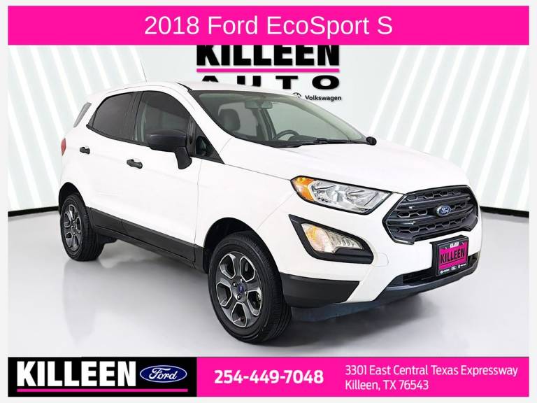 2018 Ford Ecosport S
