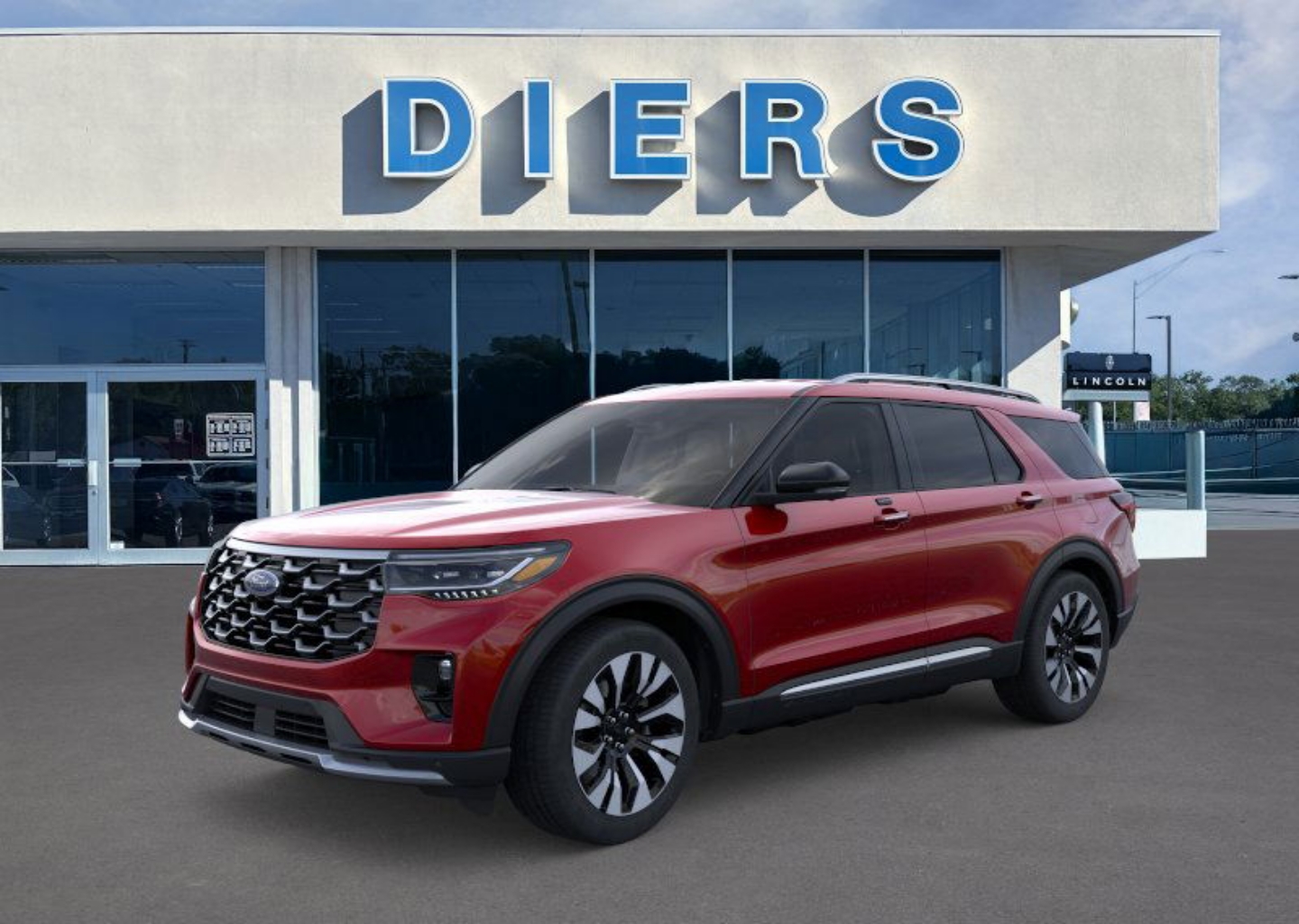 2026 Ford Explorer Platinum's photo