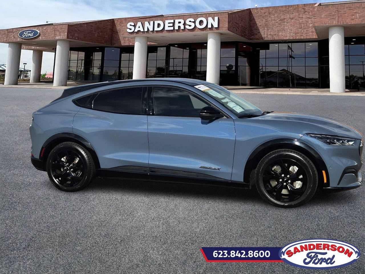 Certified 2023 Ford Mustang Mach-E Premium AWD with VIN 3FMTK3SU3PMA39631 for sale in Glendale, AZ