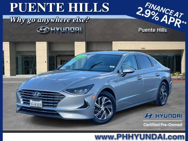 2023 Hyundai Sonata Hybrid Blue