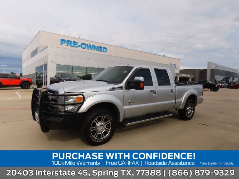 2016 Ford Super Duty F-250 SRW 4WD Crew Cab 156 Platinum