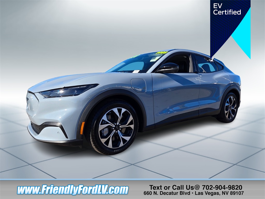 Certified 2025 Ford Mustang Mach-E Select RWD with VIN 3FMTK1R44SMA35218 for sale in Las Vegas, NV