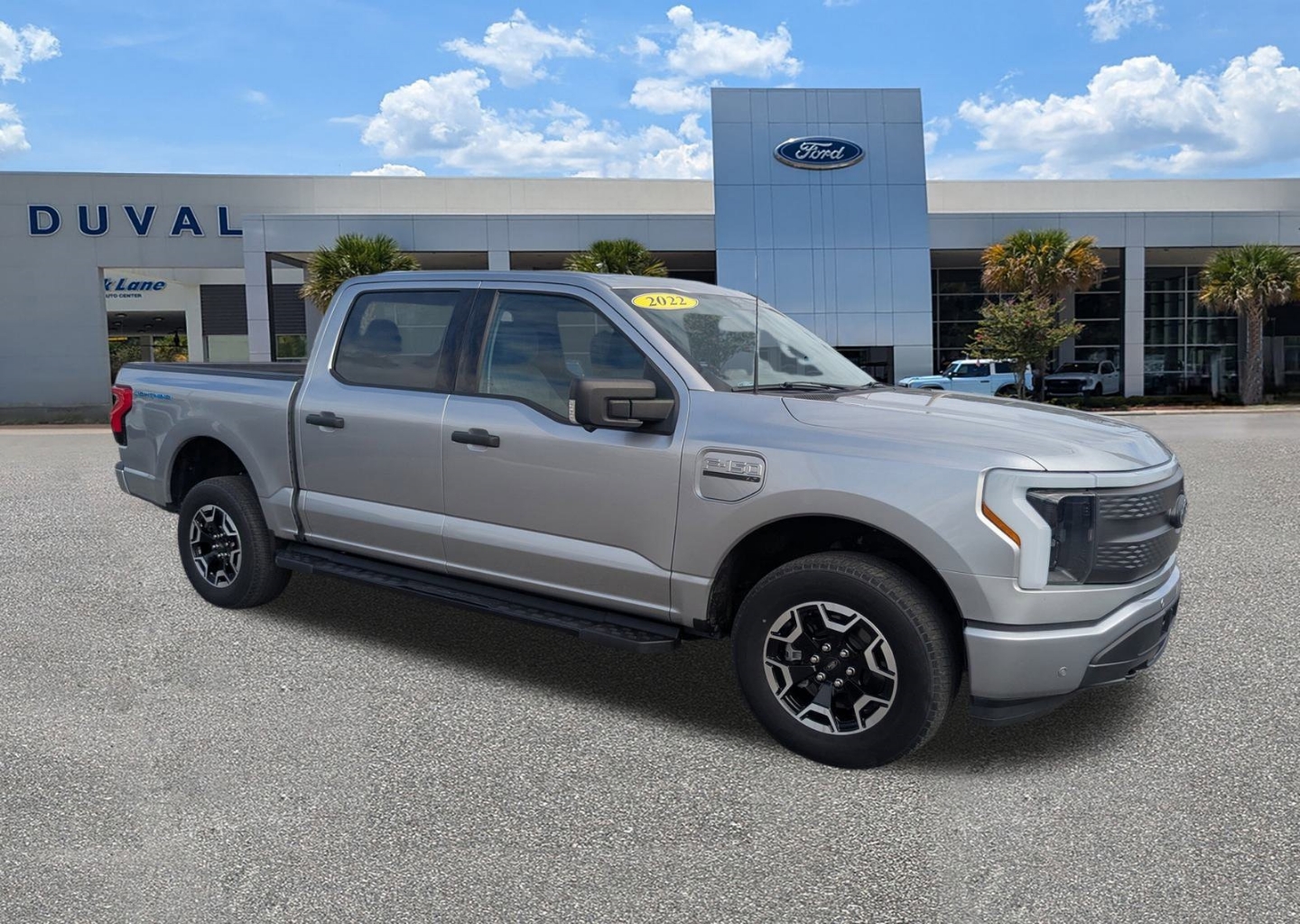 Used 2022 Ford F-150 Lightning XLT with VIN 1FTVW1EL0NWG06447 for sale in Jacksonville, FL