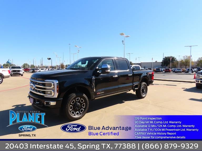 2024 Ford Super Duty F-250 SRW Platinum 4WD Crew Cab 6.75' Box