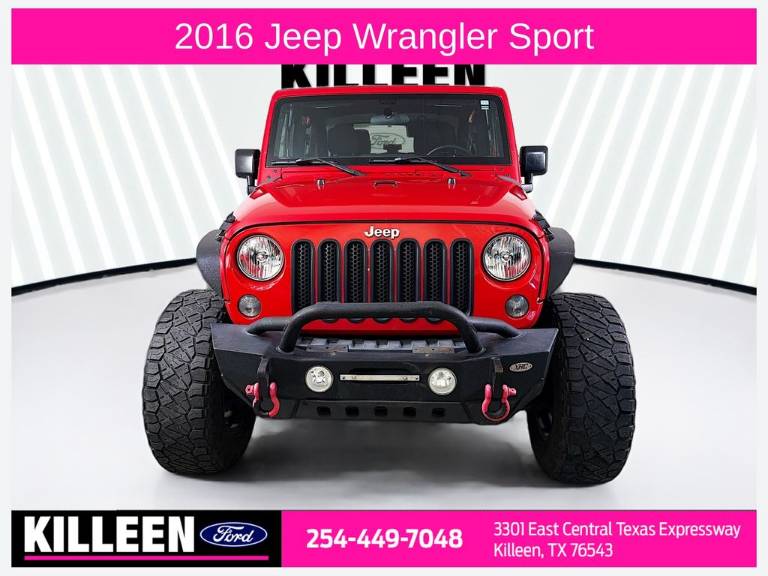 2016 Jeep Wrangler Sport