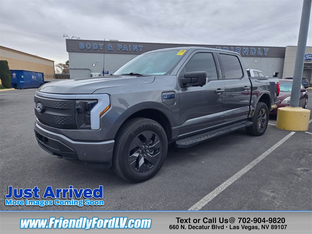 Certified 2024 Ford F-150 Lightning Flash with VIN 1FT6W3L72RWG22810 for sale in Las Vegas, NV