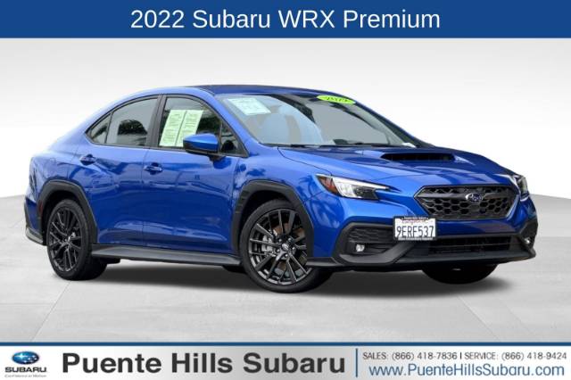 2022 Subaru WRX Premium