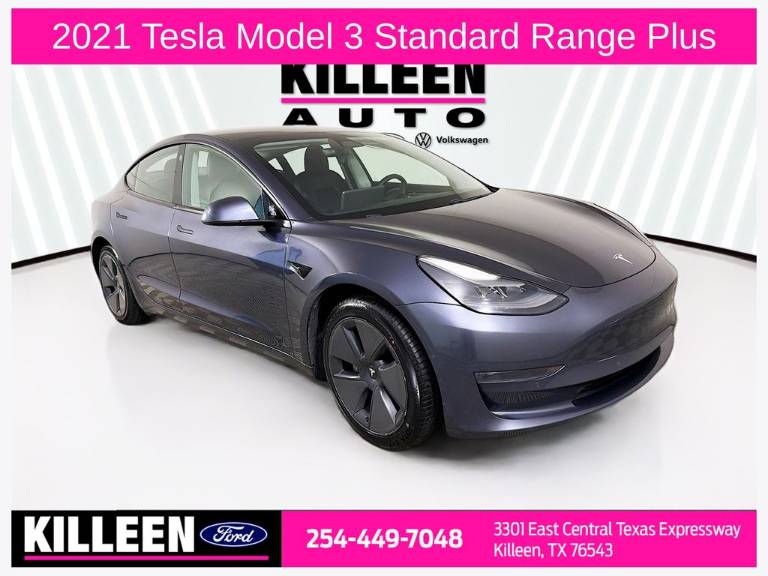 2021 Tesla Model 3 Standard Range Plus